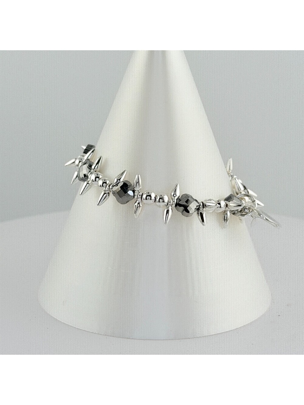 Bomb Party Single Stack Bracelet - on Silver Plating #201